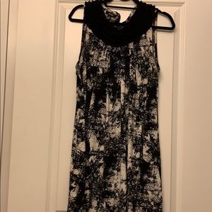 Beautiful black and beige top/dress